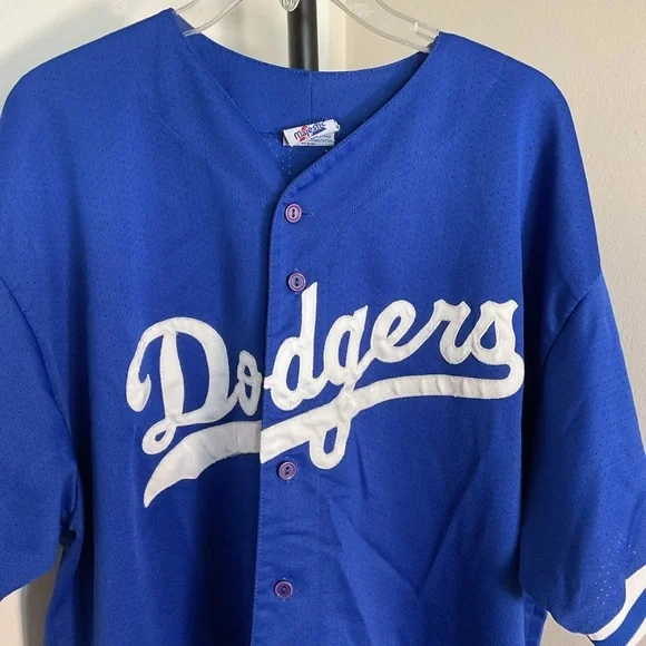 Vintage Majestic Mike Piazza #31 LA Dodgers MLB Baseball Jersey XXL Fan Gear - Picture 2 of 7